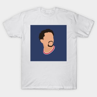 Marquinhos Minimalistic Face Art T-Shirt